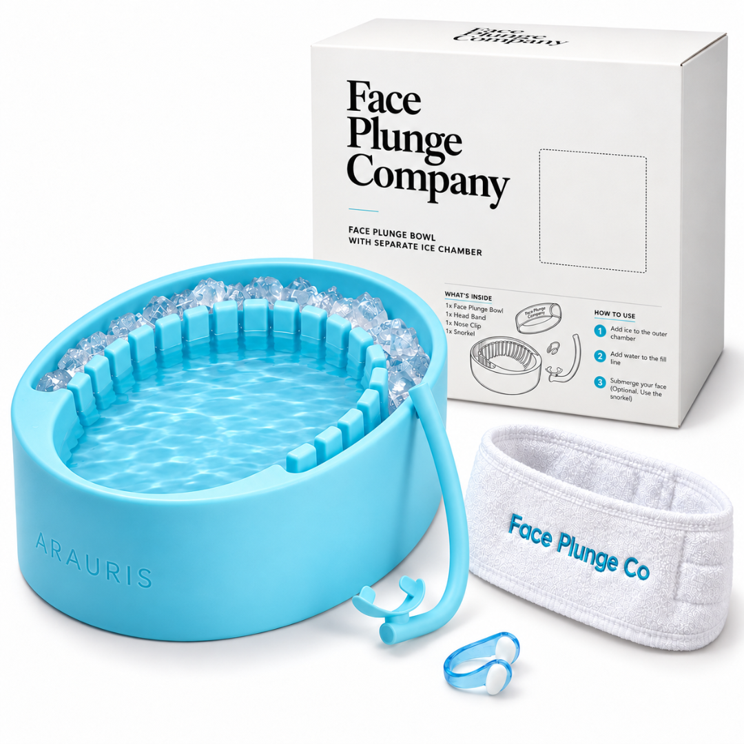 Face Plunge Pure - Facial Cold Plunge Bowl with Ice Chamber