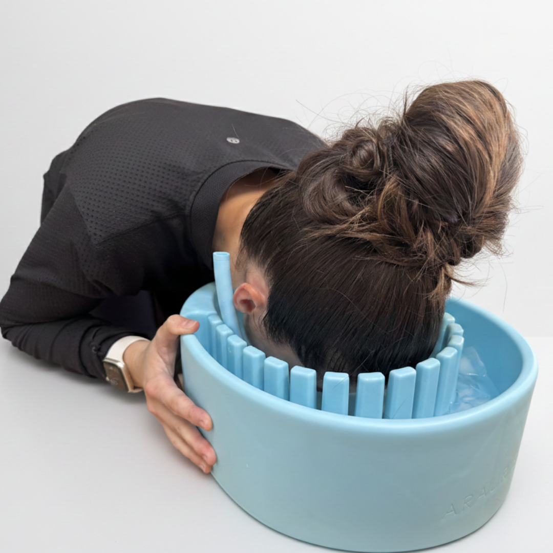 Arauris Pure - Facial Cold Plunge Bowl with Ice Chamber