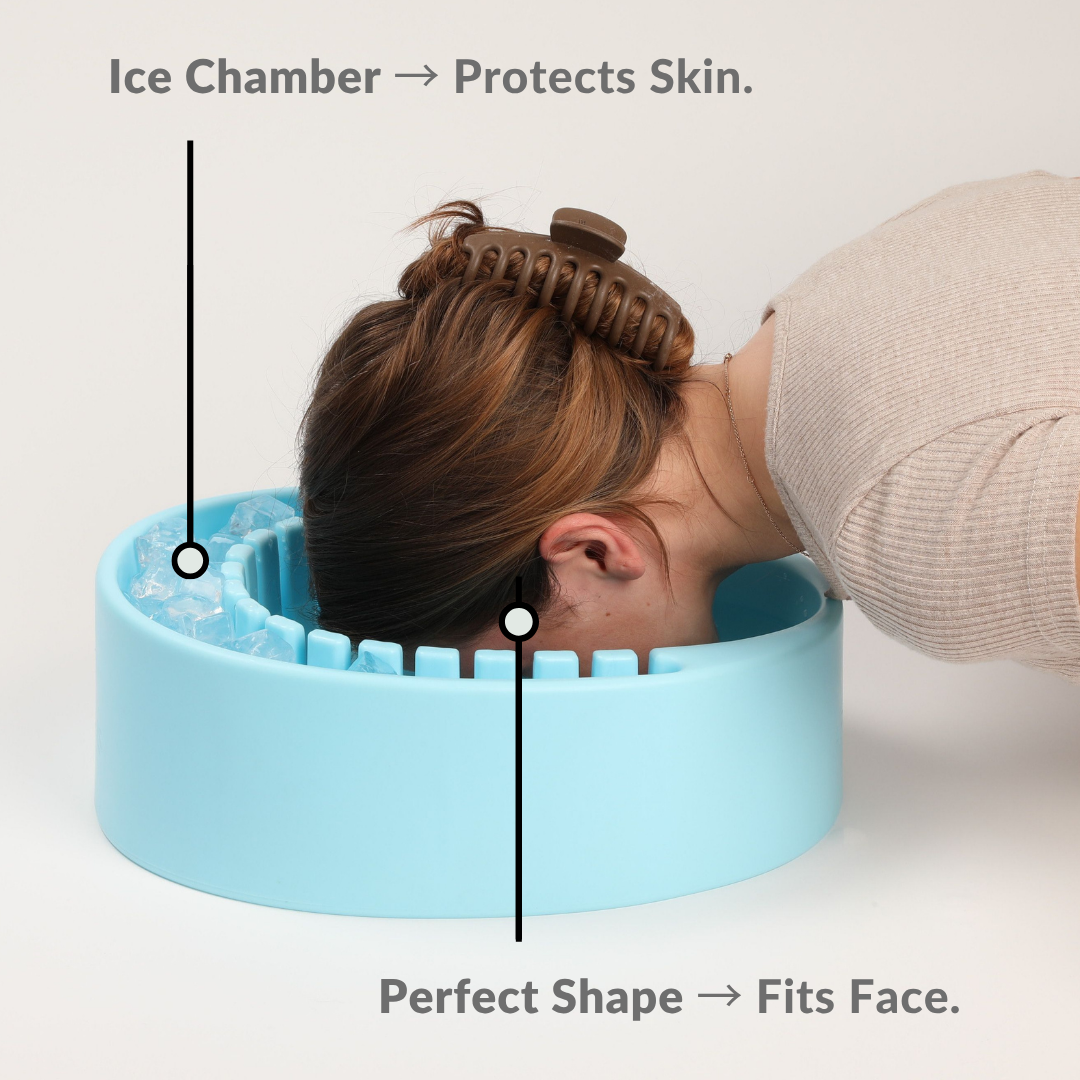 Arauris Pure - Facial Cold Plunge Bowl with Ice Chamber