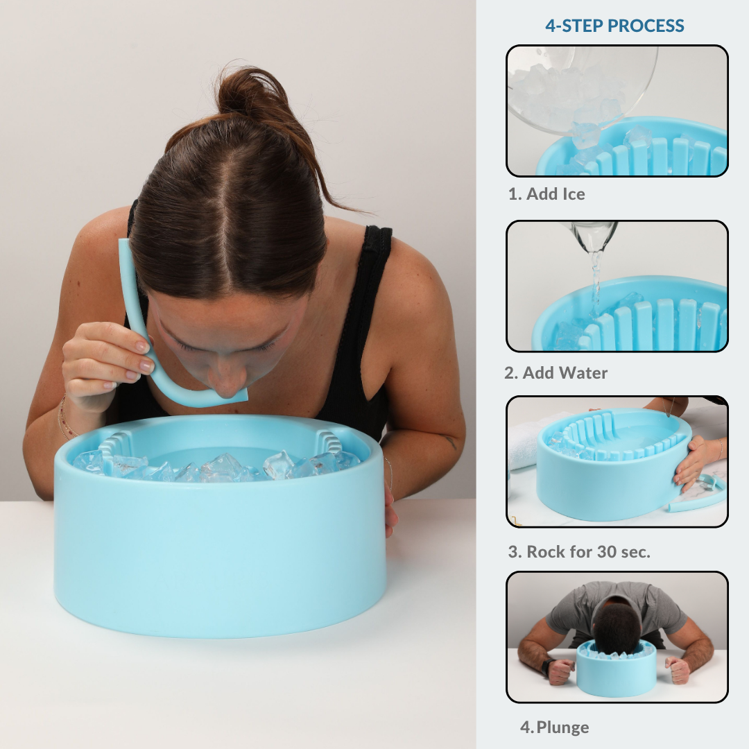 Arauris Pure - Facial Cold Plunge Bowl with Ice Chamber