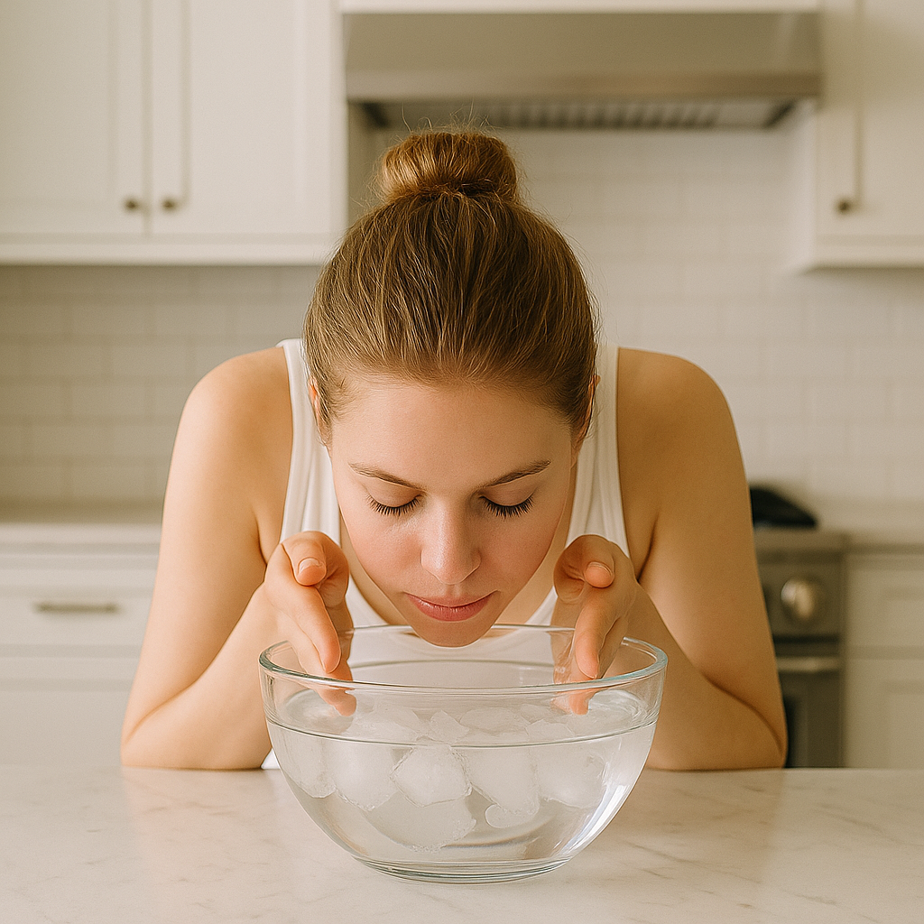 How to Ice Your Face (The Right Way)