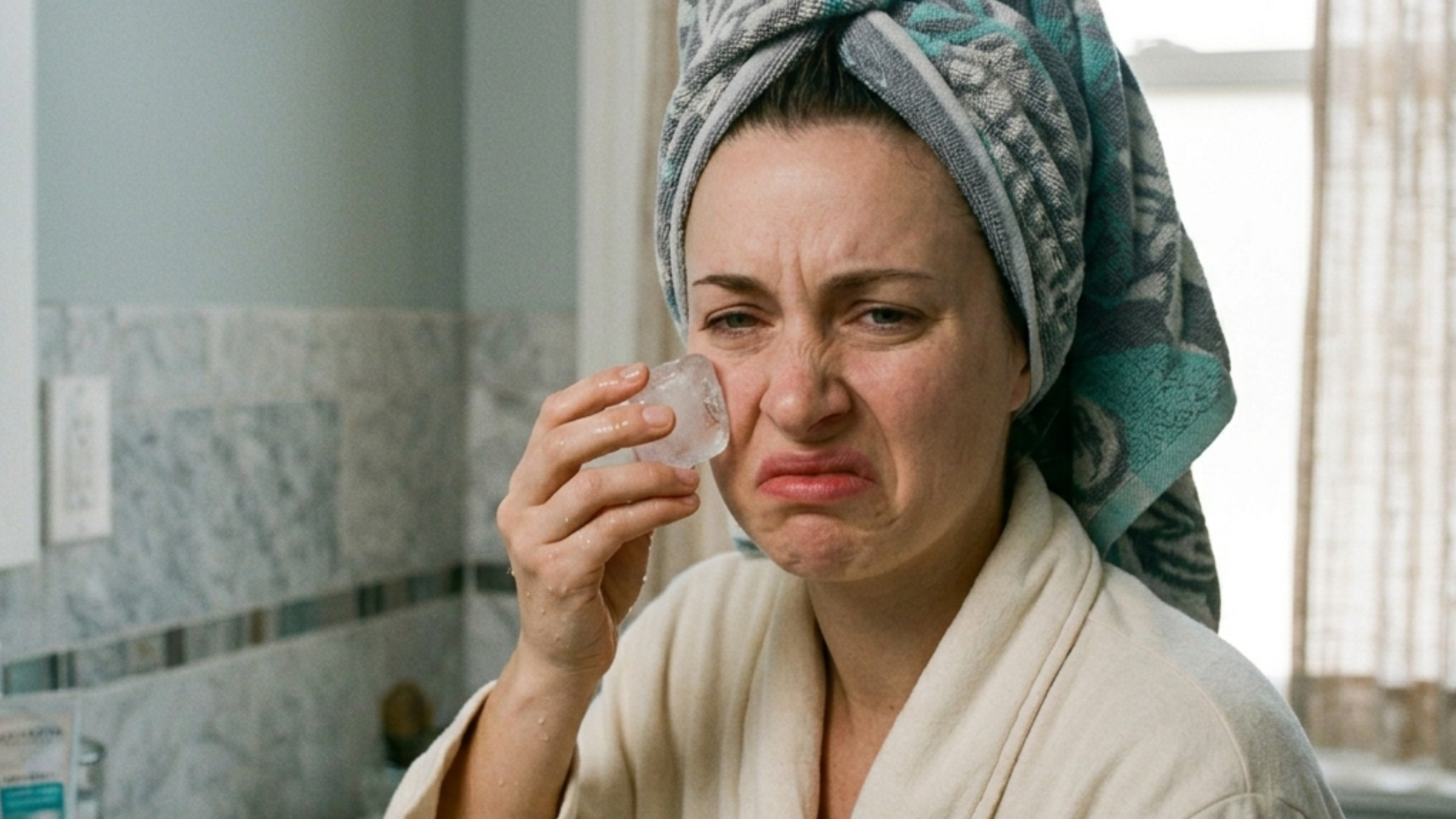 The Dark Side of Rubbing Ice on Your Face