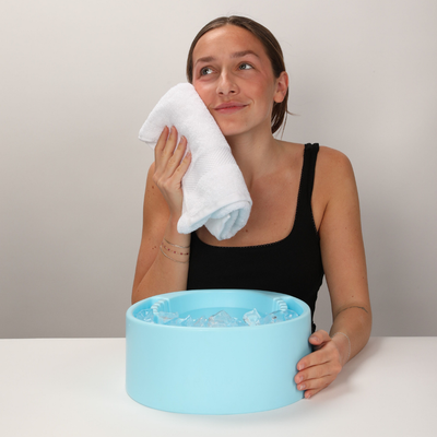 Arauris Pure - Facial Cold Plunge Bowl with Ice Chamber