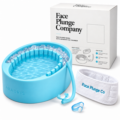 Face Plunge Pure - Facial Cold Plunge Bowl with Ice Chamber
