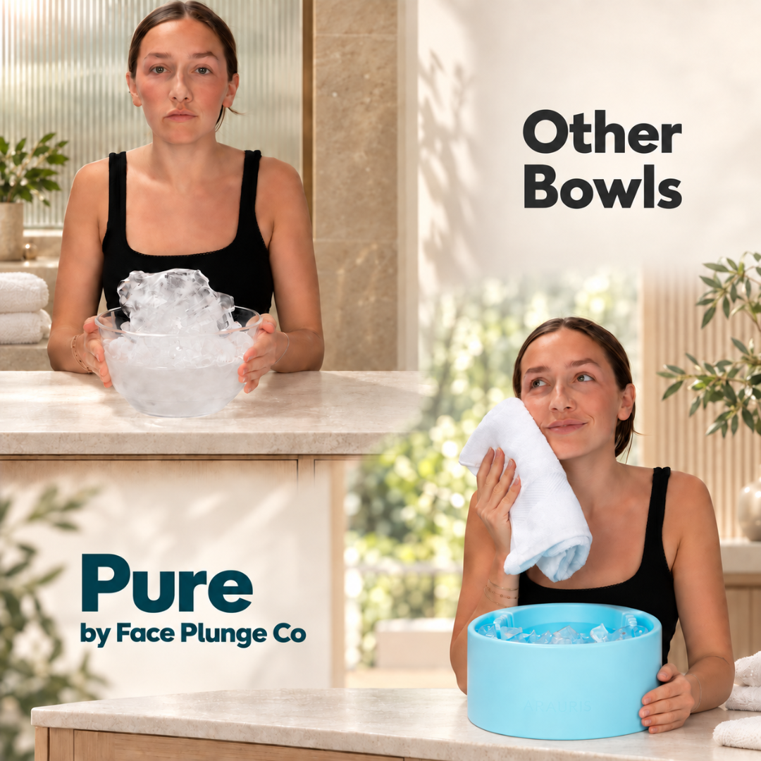 Face Plunge Pure - Facial Cold Plunge Bowl with Ice Chamber
