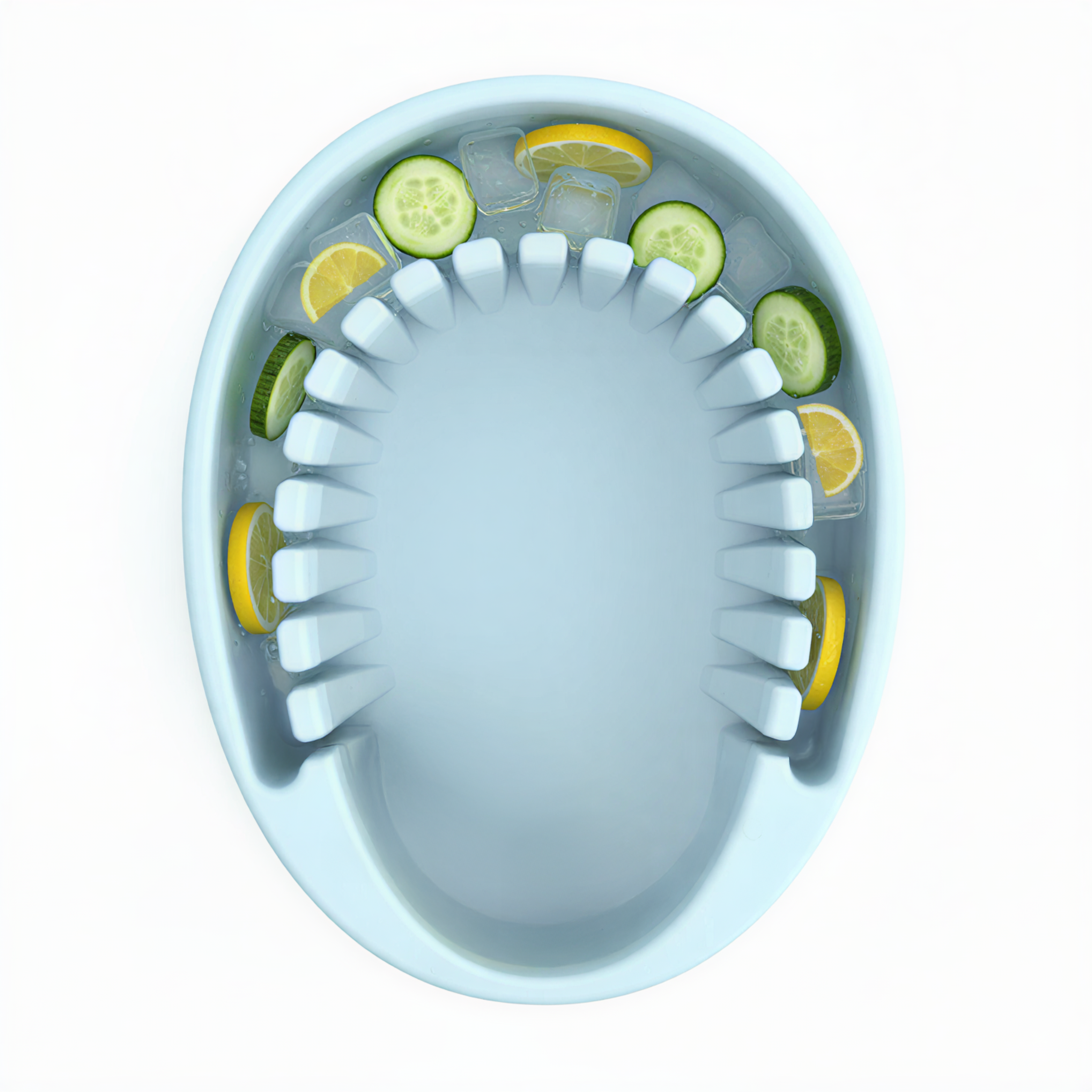 Arauris Pure - Facial Cold Plunge Bowl with Ice Chamber